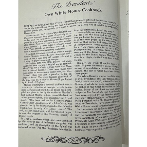 The President's Own White House Cookbook SC 1968 American Recipes Illust Vintage - Picture 4 of 13